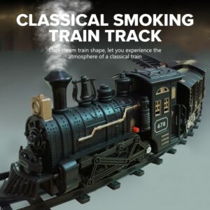 Tren clásico a vapor con sonido