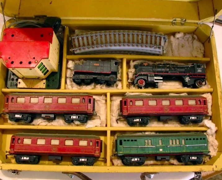 Historia de los trenes de juguete